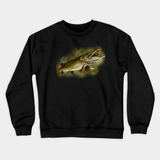 Northern pike Crewneck Sweatshirt